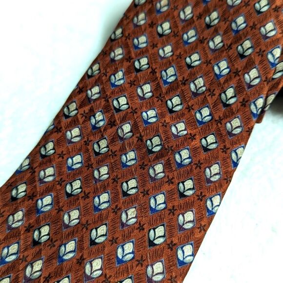 Vintage Men's 100% Silk "X-Long" Tie By J.Z Richards for Nordstrom - Picture 11 of 11